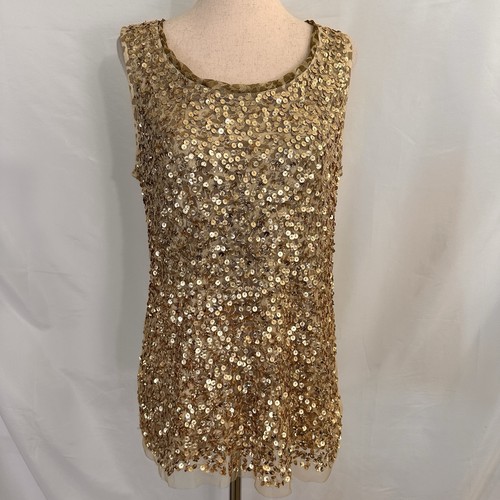New chico gold sequin - new,