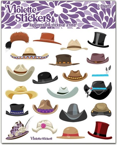 Violette stickers sheets - violette,