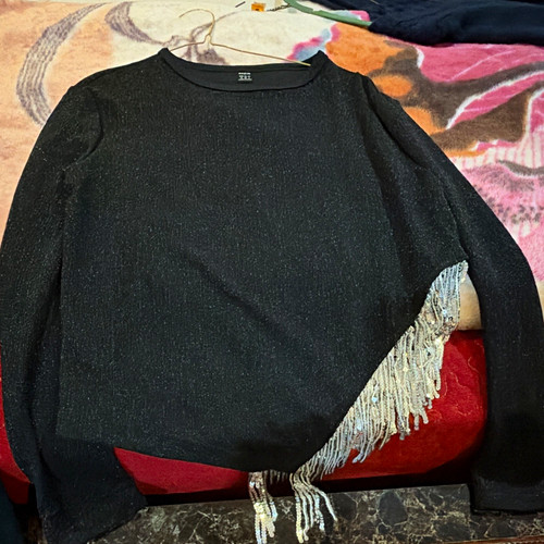 Shein black long - black, sleeve
