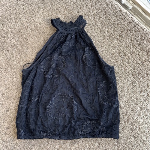 Express black halter top - halter,