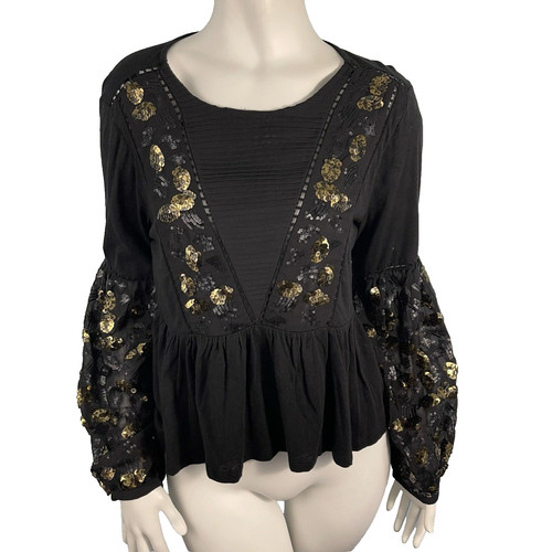 Anthropologie balloon sleeve - anthropologie,
